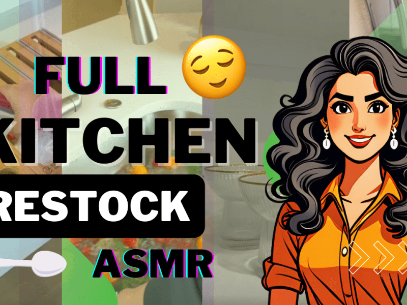 ASMR Kitchen Restocking & Organizing | Satisfying Product Storage & Pantry&nbsp;Organization