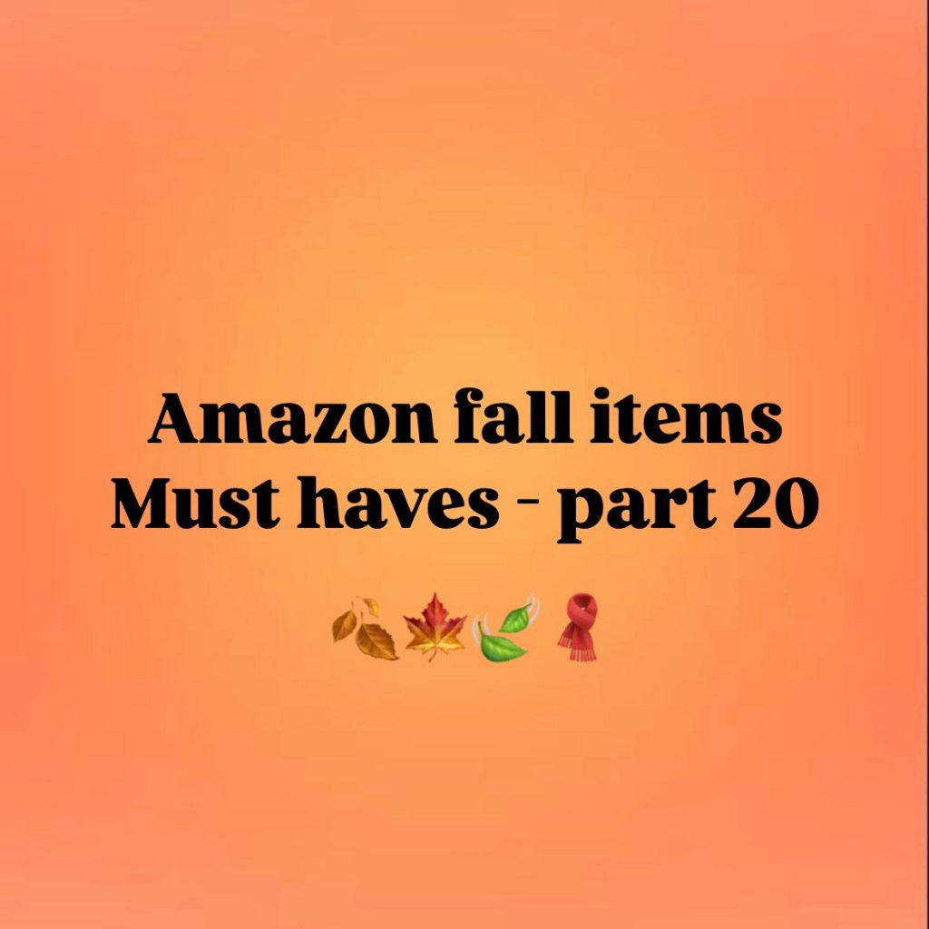 Amazon fall items must haves – part 20 – click&nbsp;here